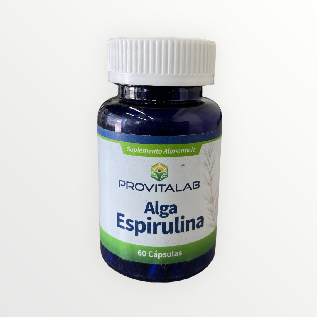 💚 Alga Espirulina 60 Cápsulas – Provitalab