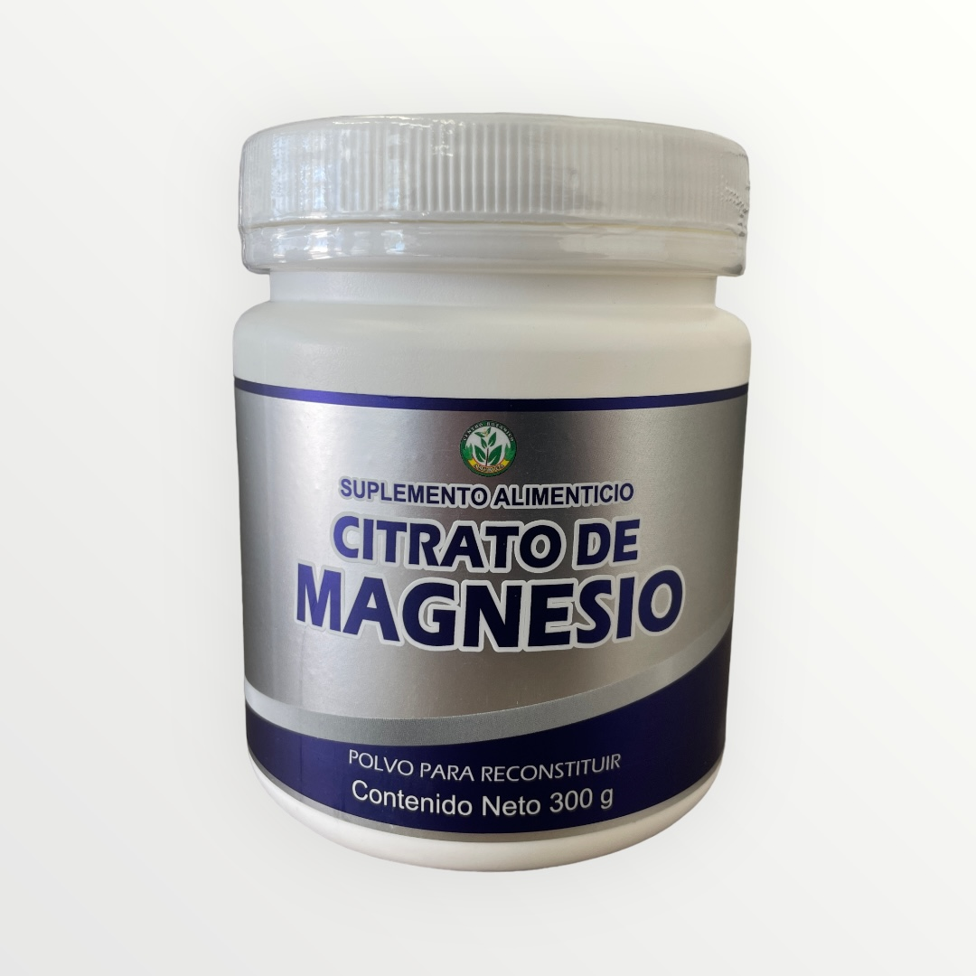 ⚗️ Citrato de Magnesio en Polvo – 300 g (Centro Botánico América)