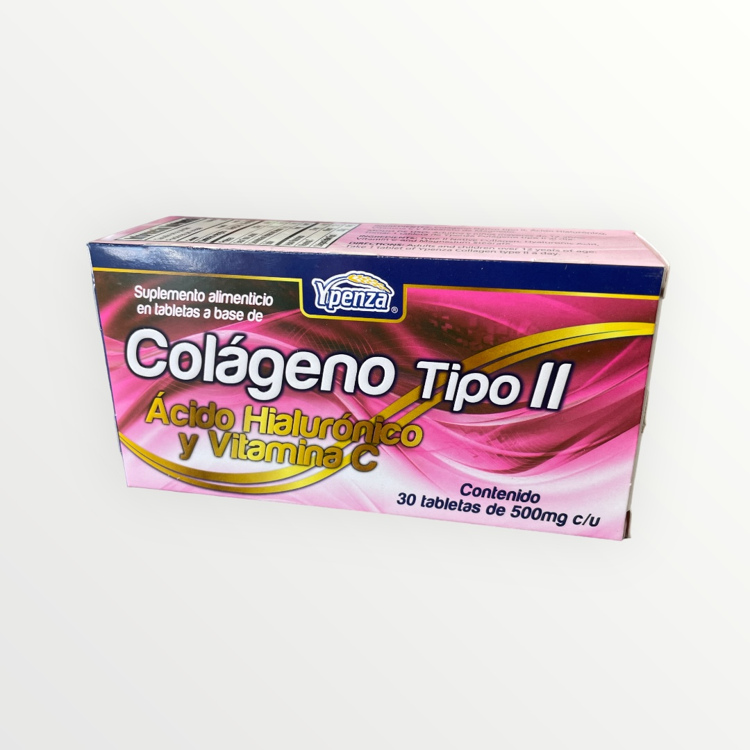 💪 Colágeno Tipo 2 – 30 Tabletas (Ypenza)