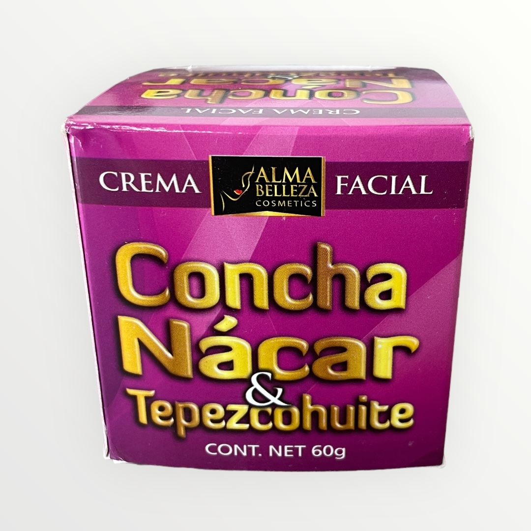✨ Crema de Concha Nácar y Tepezcohuite – 60 g (Alma Belleza)