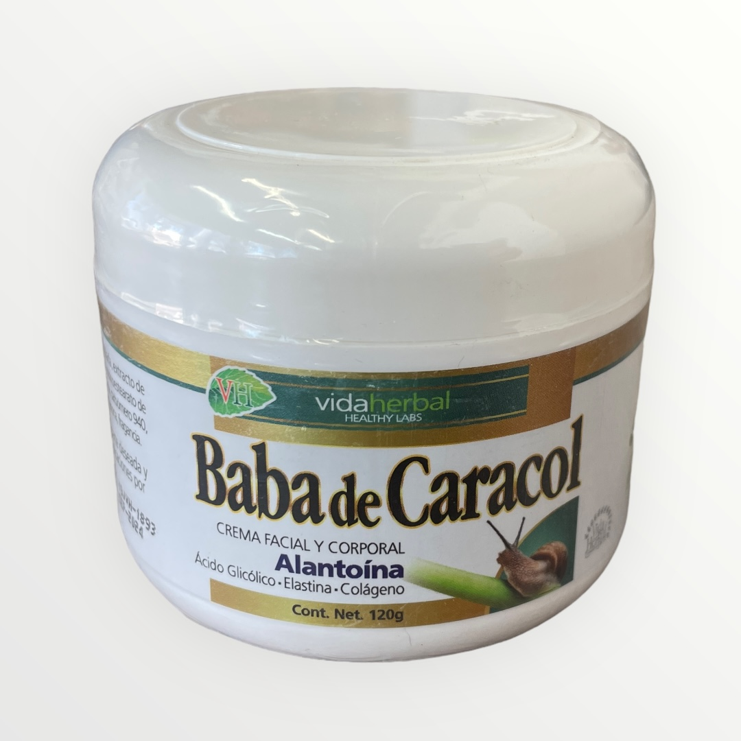 🌸 Crema de Baba de Caracol – 120 g (VidaHerbal)
