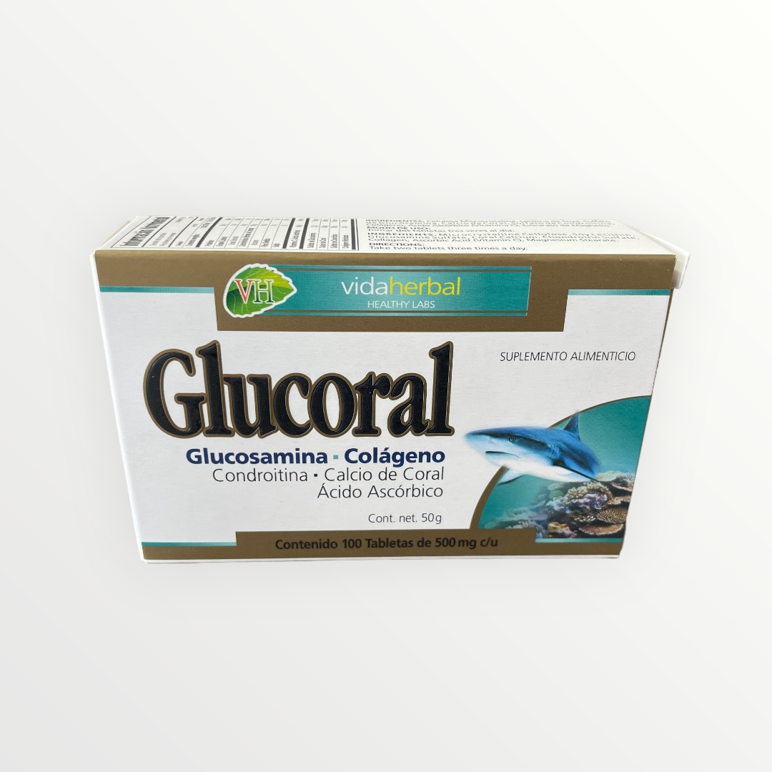 💪 Glucoral – 100 Tabletas (Vida Herbal)