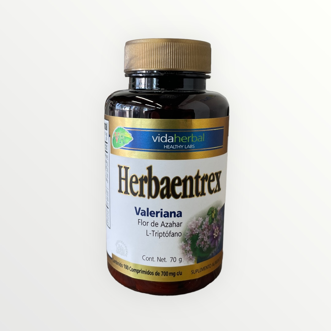 🌿 Herbaentrex – 100 Tabletas (Vida Herbal)