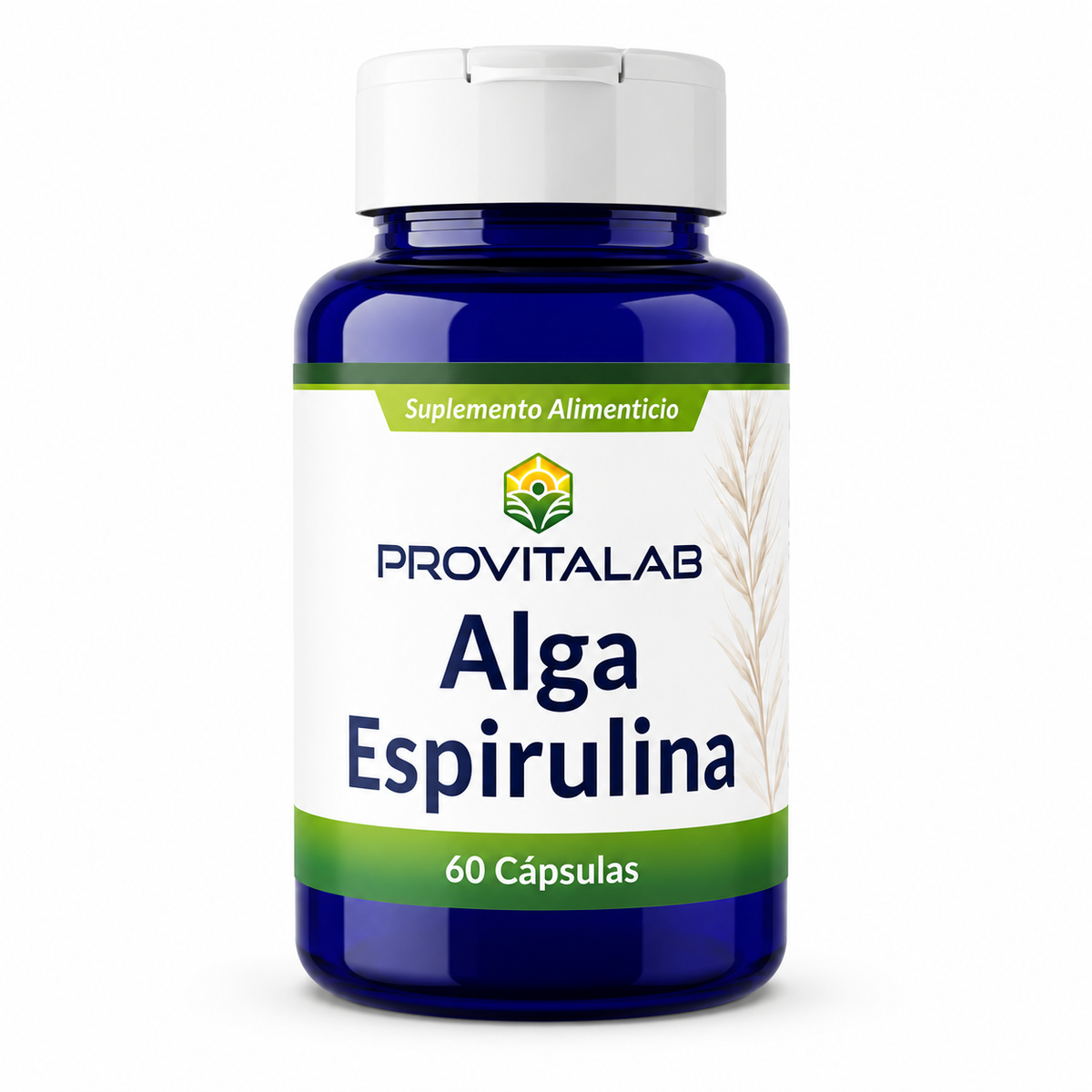 💚 Alga Espirulina 60 Cápsulas – Provitalab