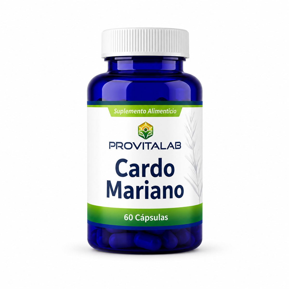 🌿 Cardo Mariano – Provitalab (60 cápsulas)