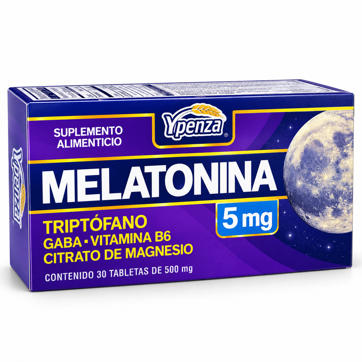 Melatonina Complex | 30 tabletas | Ypenza