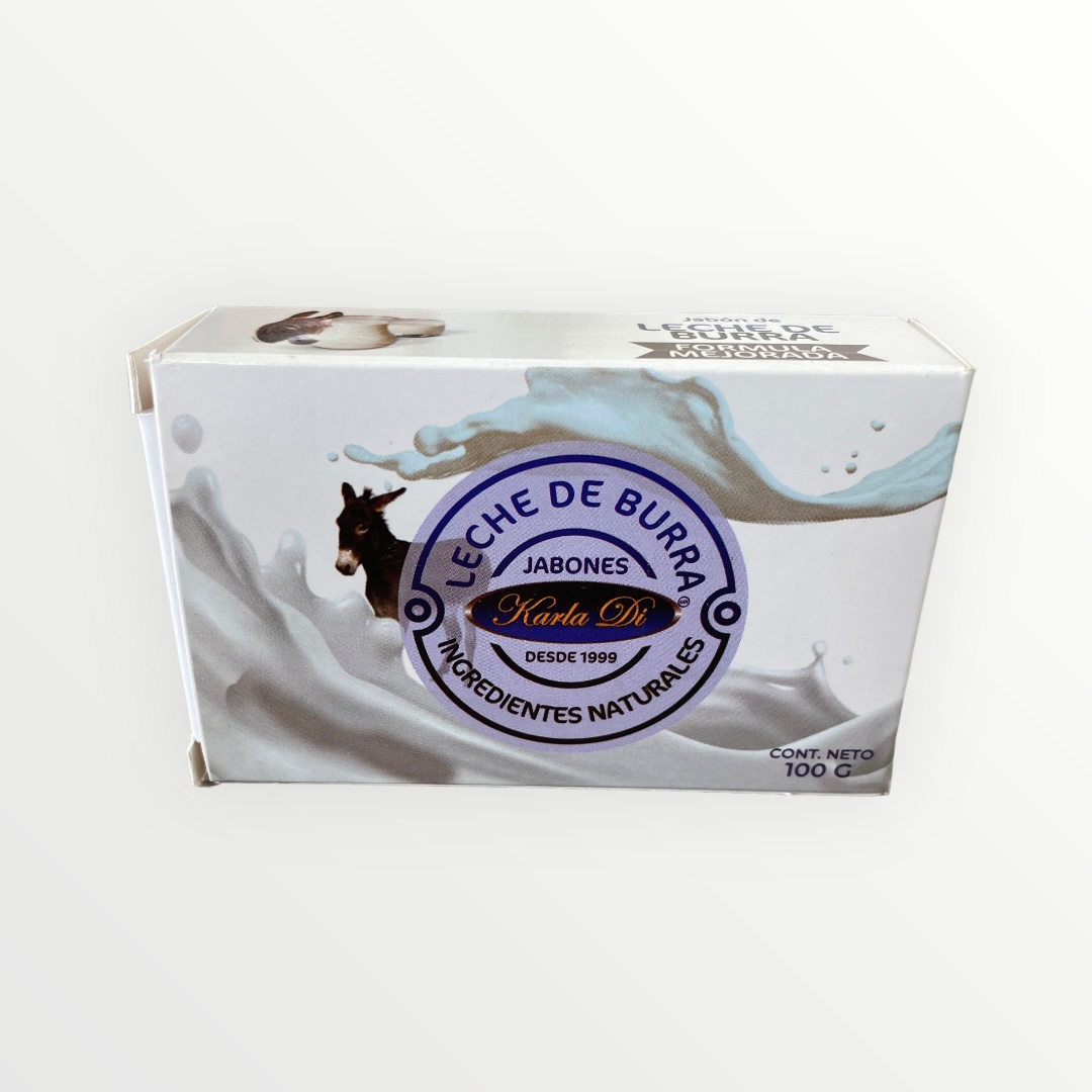 🧴 Jabón de Leche de Burra – 100 g (Karla Di)