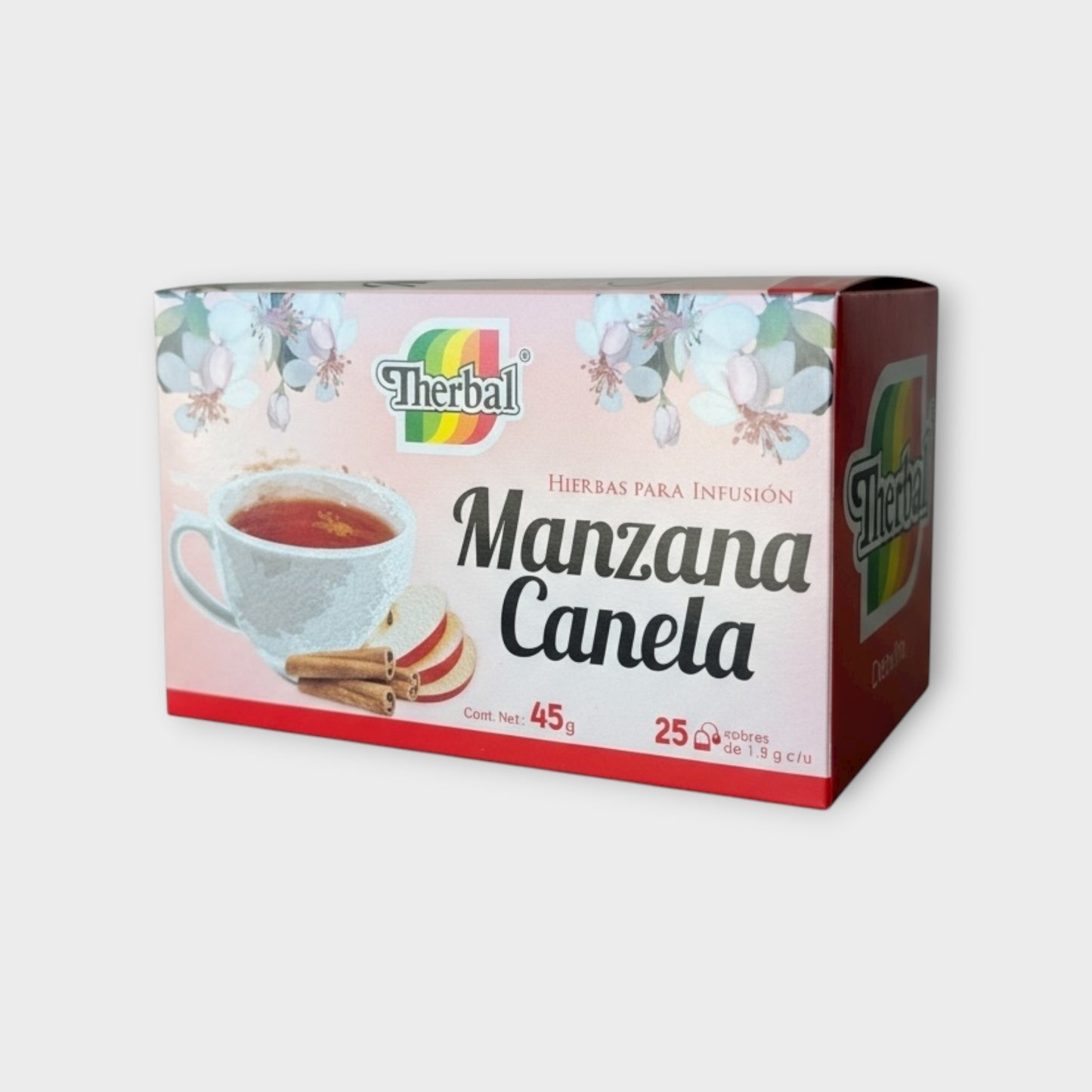 🍎 Té de Manzana y Canela – 25 Sobres Therbal