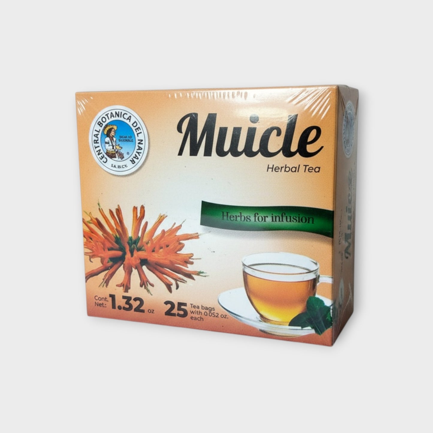 🌺 Té de Muicle – 25 Bolsitas Nayar