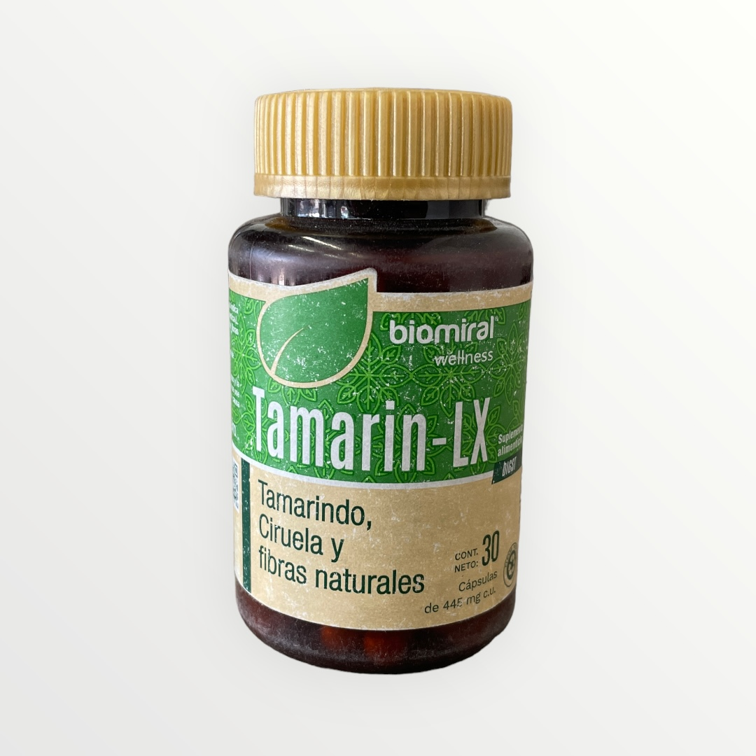 🍃 Tamarin Lax – 30 Cápsulas (Biomiral)