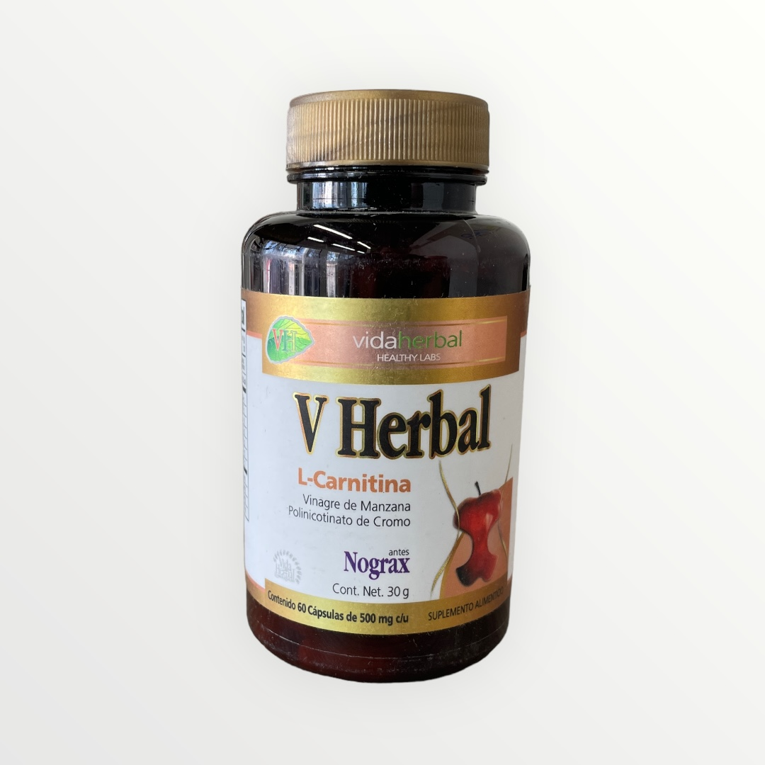 🔥 V Herbal – Vida Herbal (60 cápsulas)