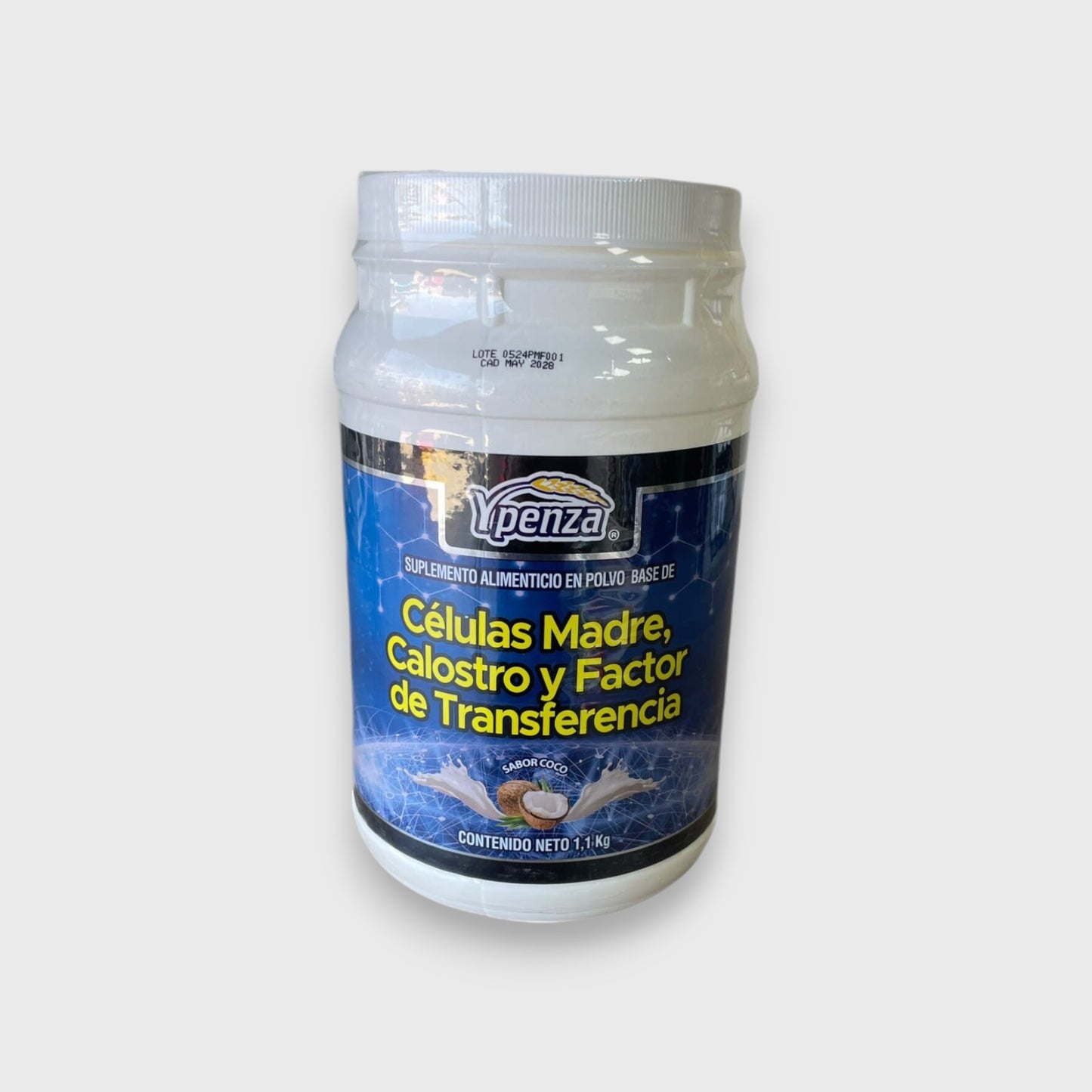 🧬 Polvo de Células Madre, Calostro y Factor de Transferencia – Ypenza