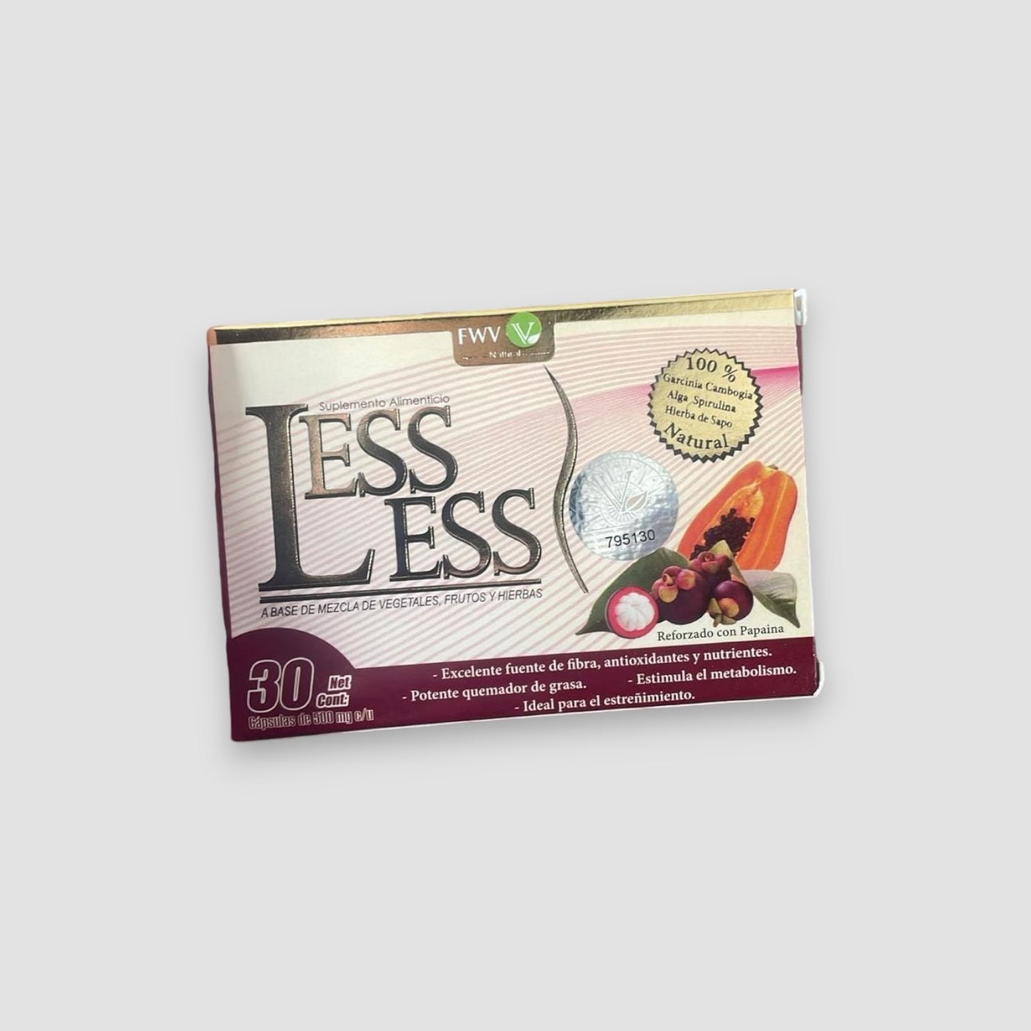 🔥 Less Less – Suplemento Natural para Control de Peso (30 cápsulas)