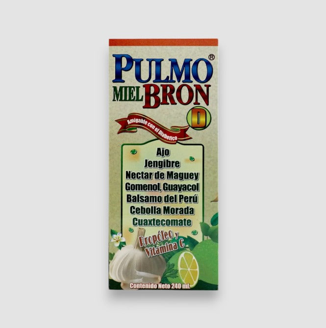 🌿 Pulmobron Diabético – Grupo Omega 2000 (240 ml)