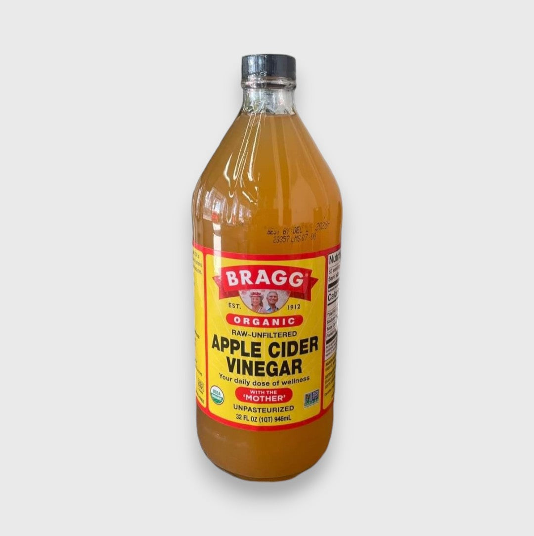 🍎 Vinagre de Manzana Orgánico – Bragg (946 ml)