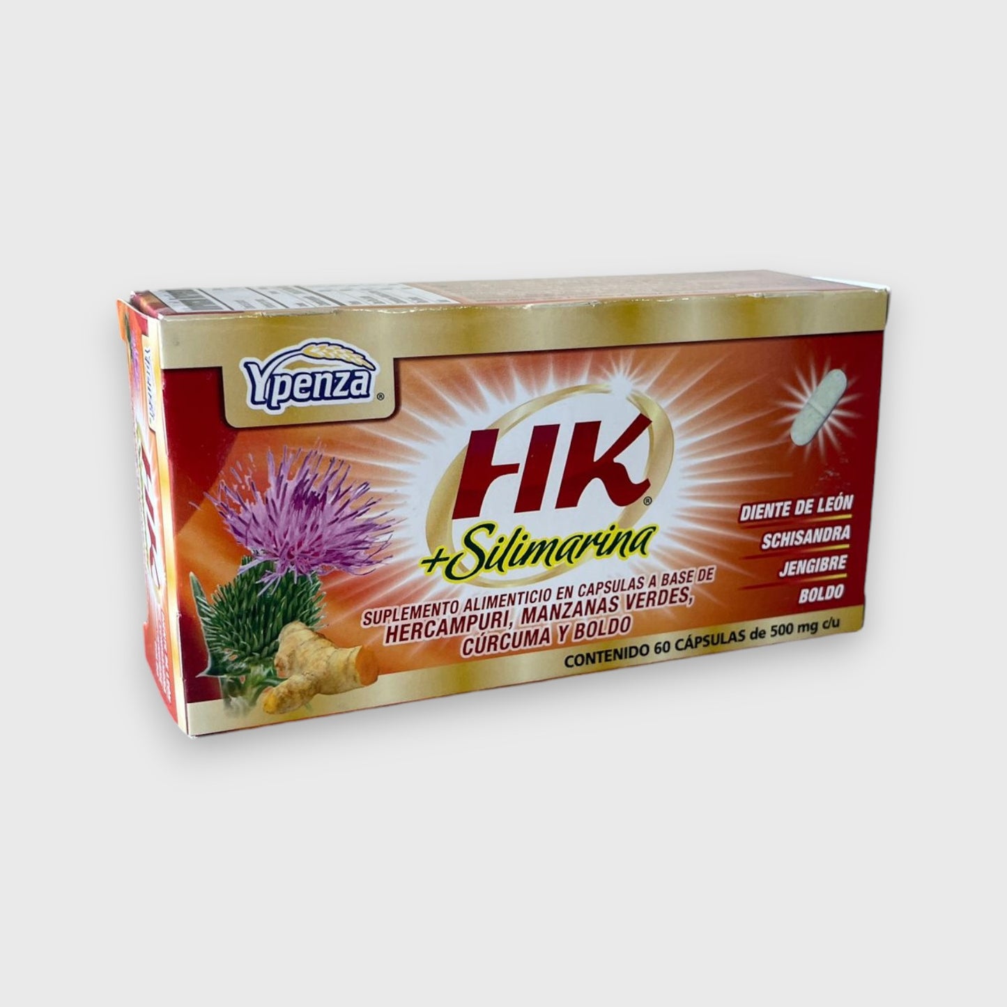 💚 HK + Silimarina – Ypenza (60 cápsulas)