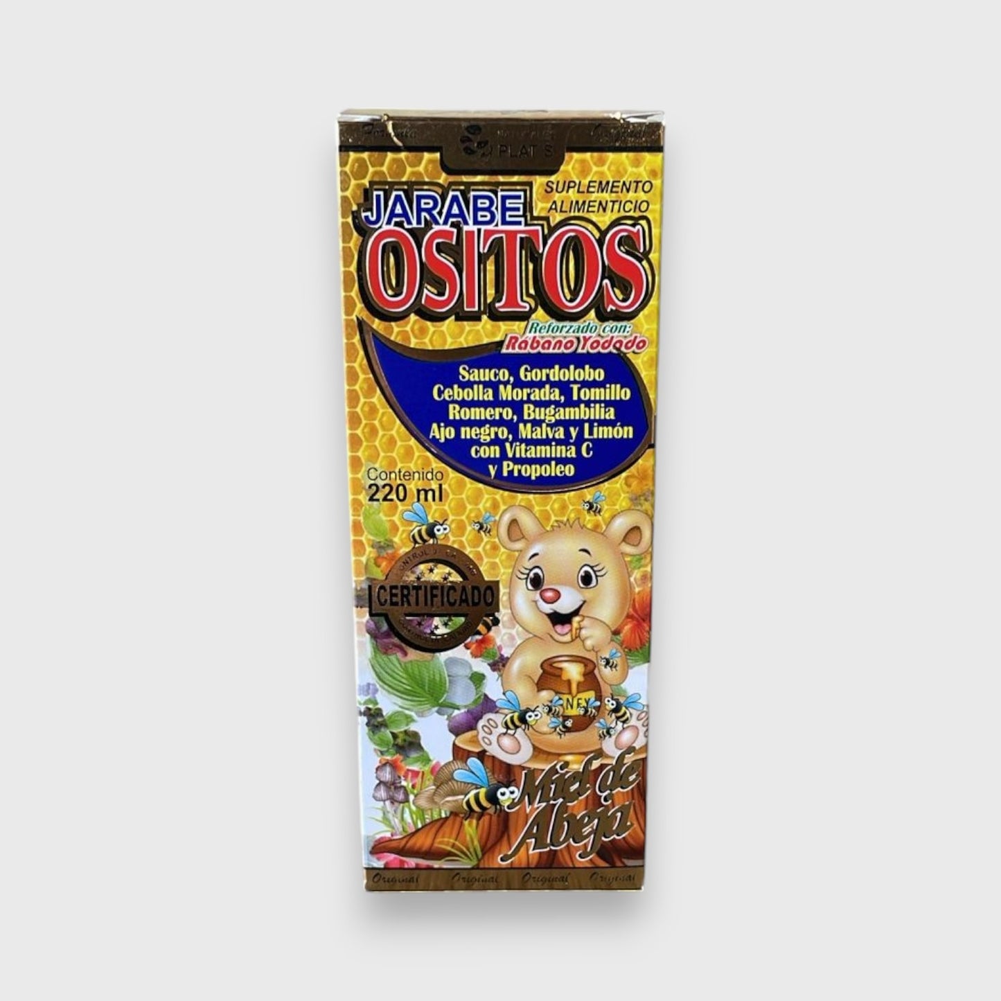 🧸 Jarabe Ositos (220 ml)