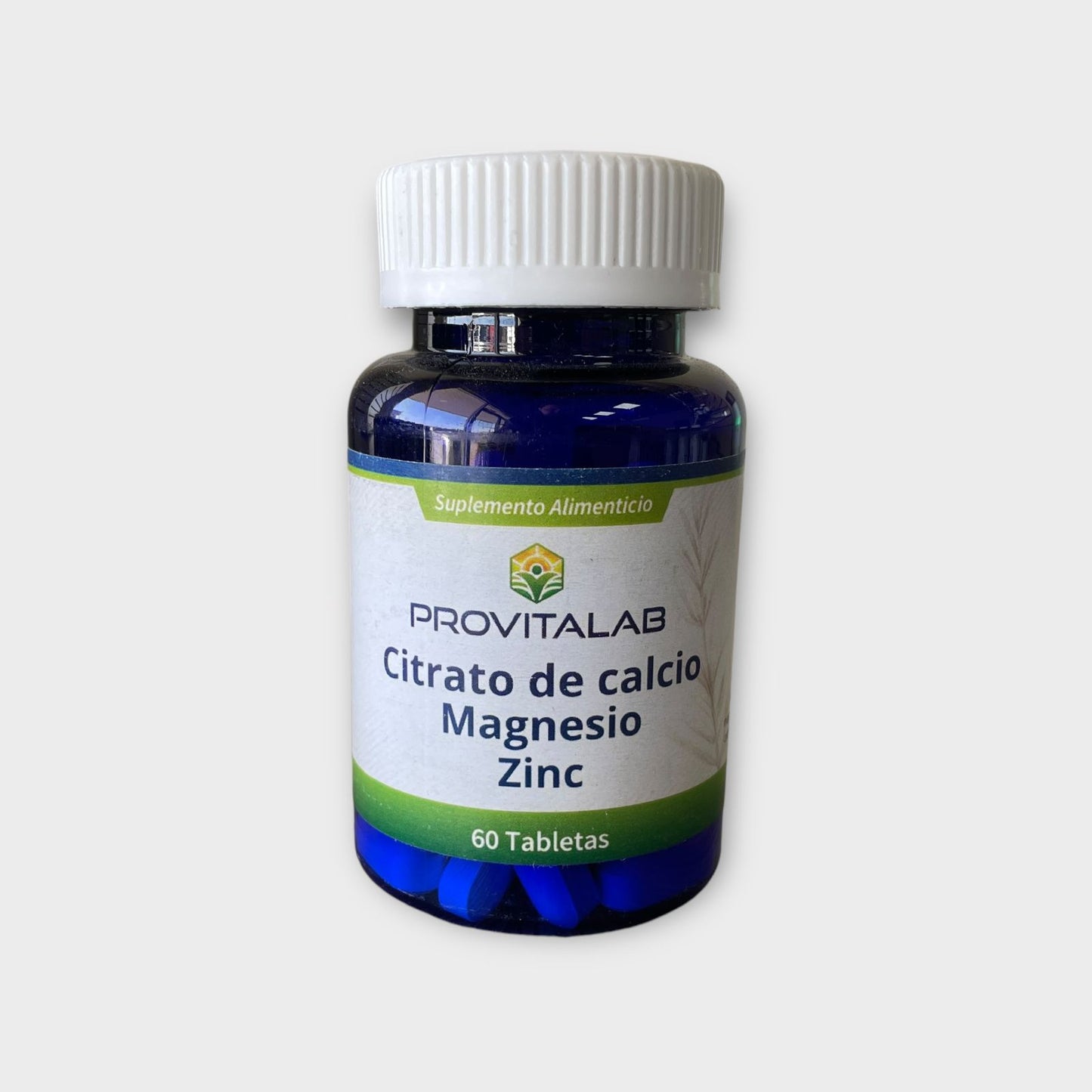💊 Citrato de Calcio + Magnesio + Zinc + Vitamina D3 (2000 UI)