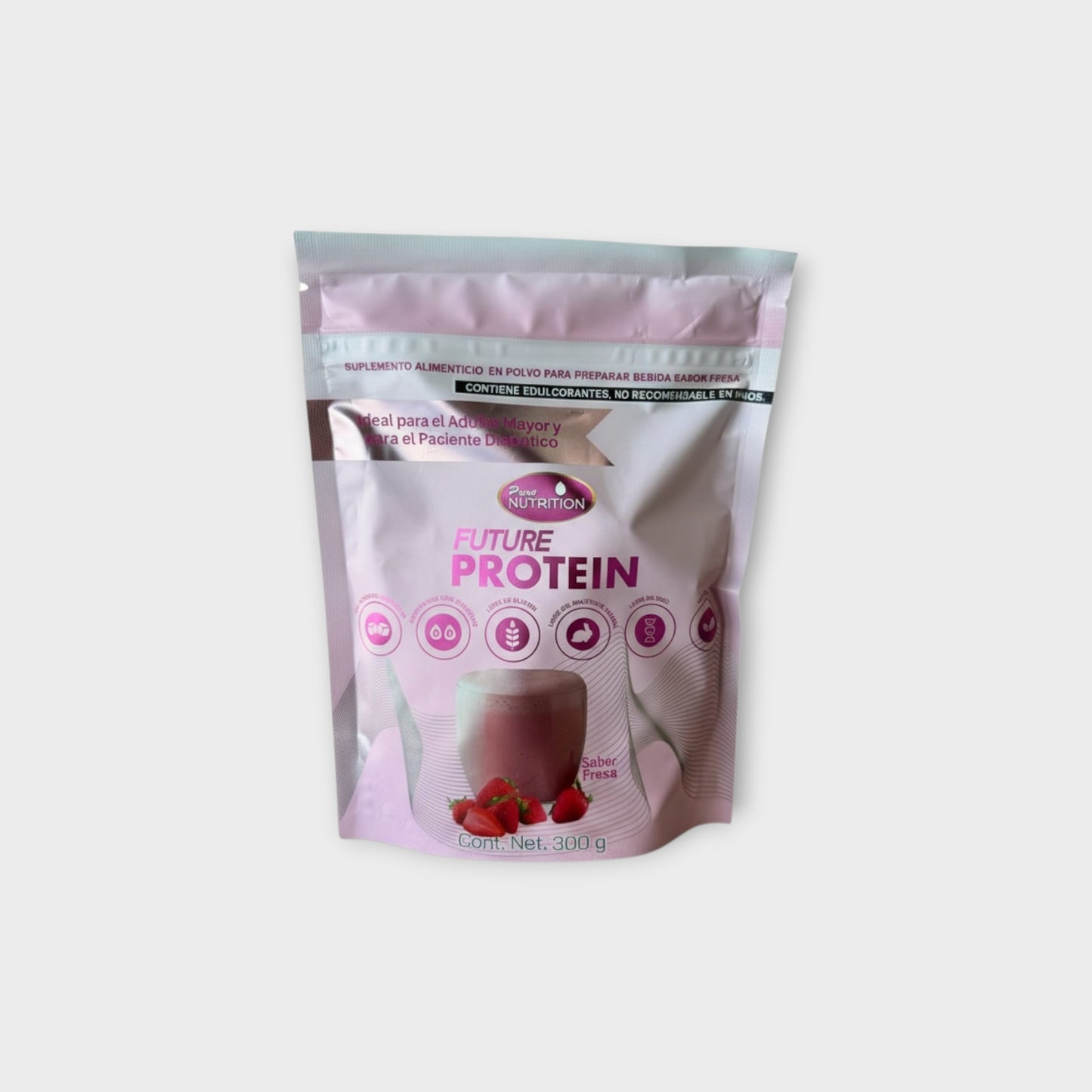 🌿 Future Protein 300 g Sabor Fresa – Pure Nutrition