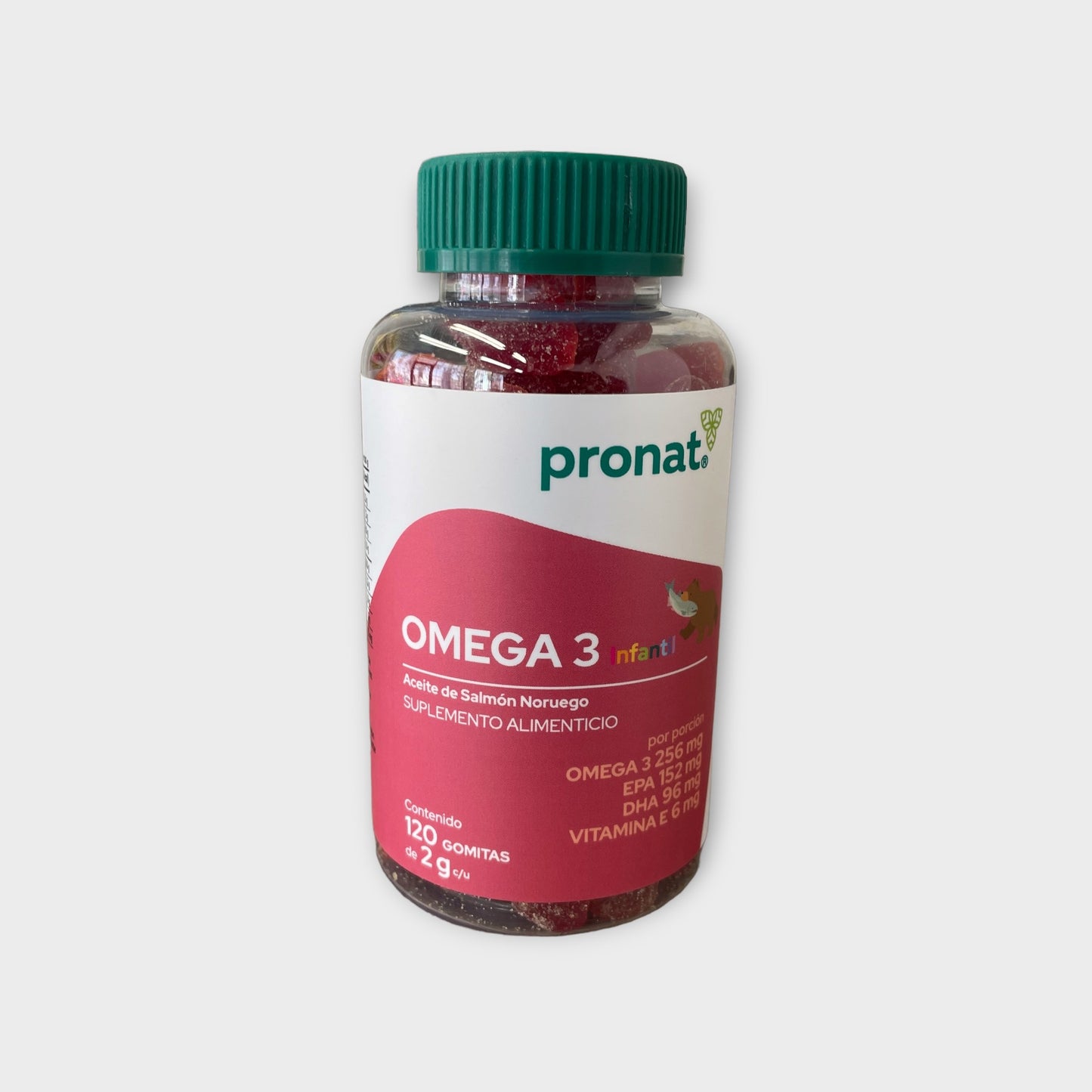 🐟 Omega 3 de Salmón Infantil – 120 Gomitas
