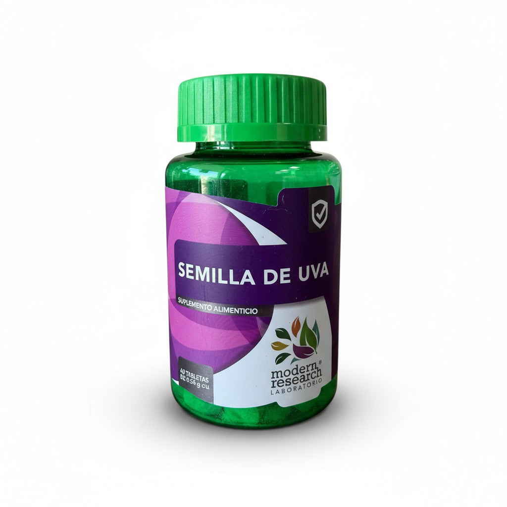 🍇 Semilla de Uva + Selenio + Vitamina A – 60 Tabletas
