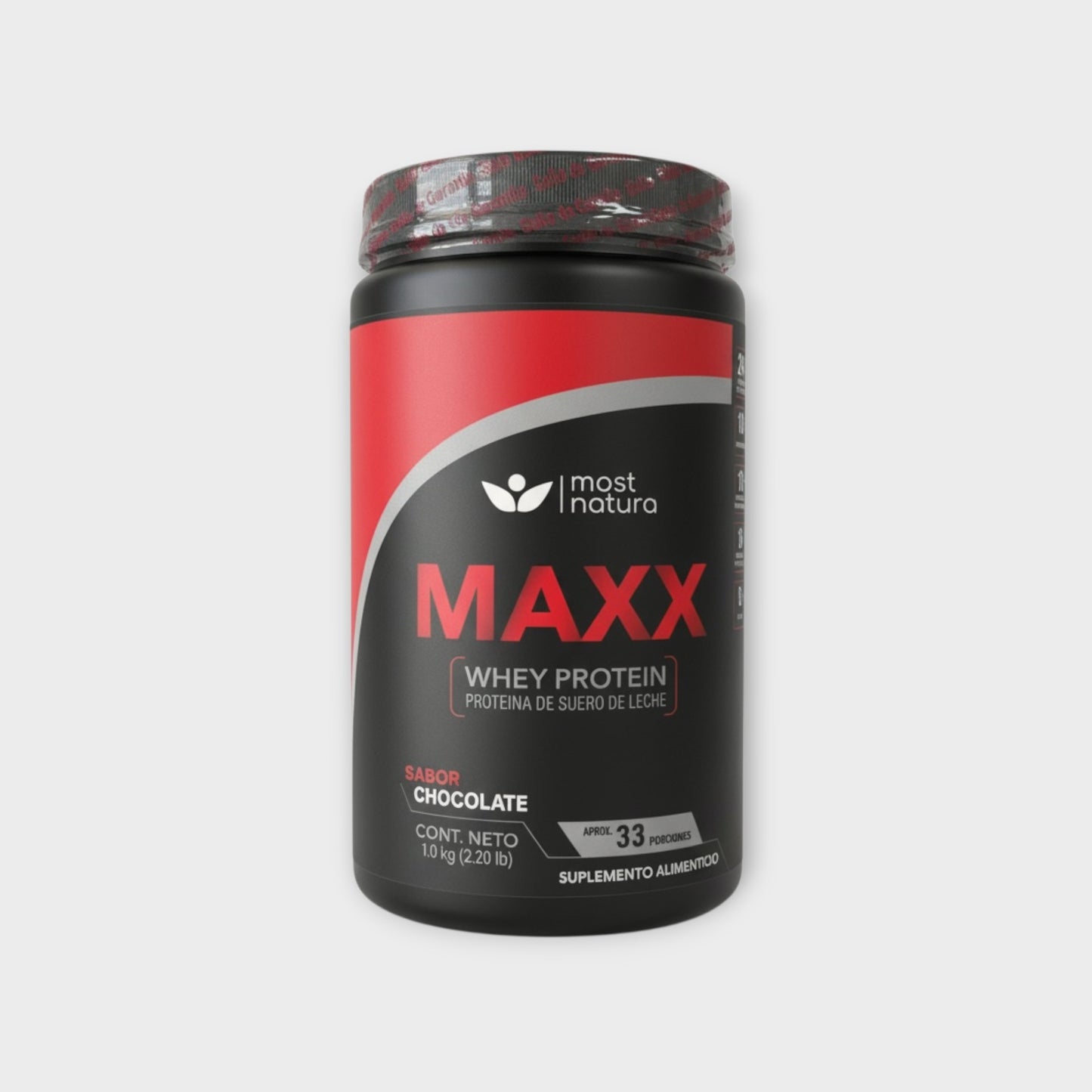 🍫 Proteína MAXX 1 kg Sabor Chocolate – Alto Contenido de Aminoácidos y Vitaminas