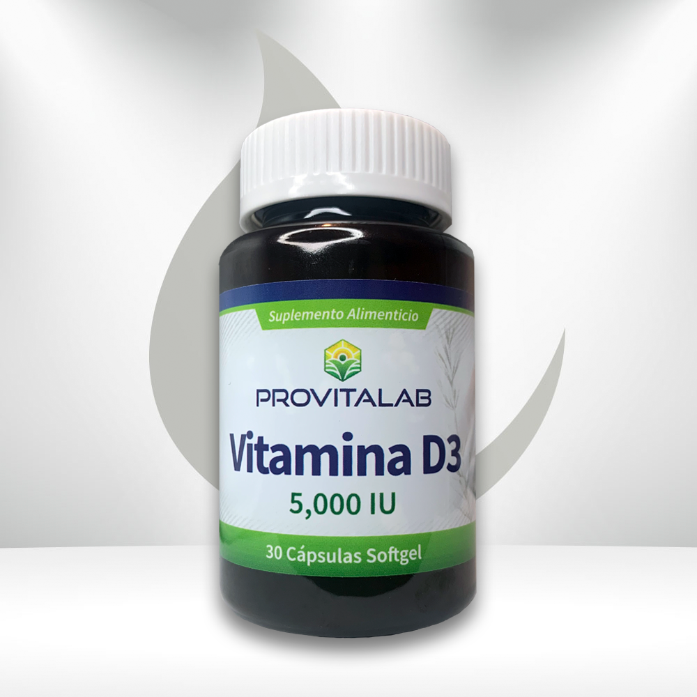 ☀️ Vitamina D3 5000 UI 30 Softgel – Provitalab