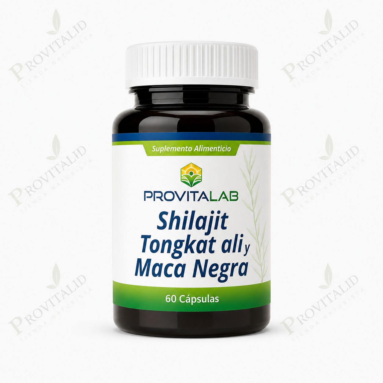 Shilajit + Tongkat Ali + Maca Negra + Zinc | Fórmula para Energía, Vitalidad y Rendimiento Masculino | 60 Cápsulas