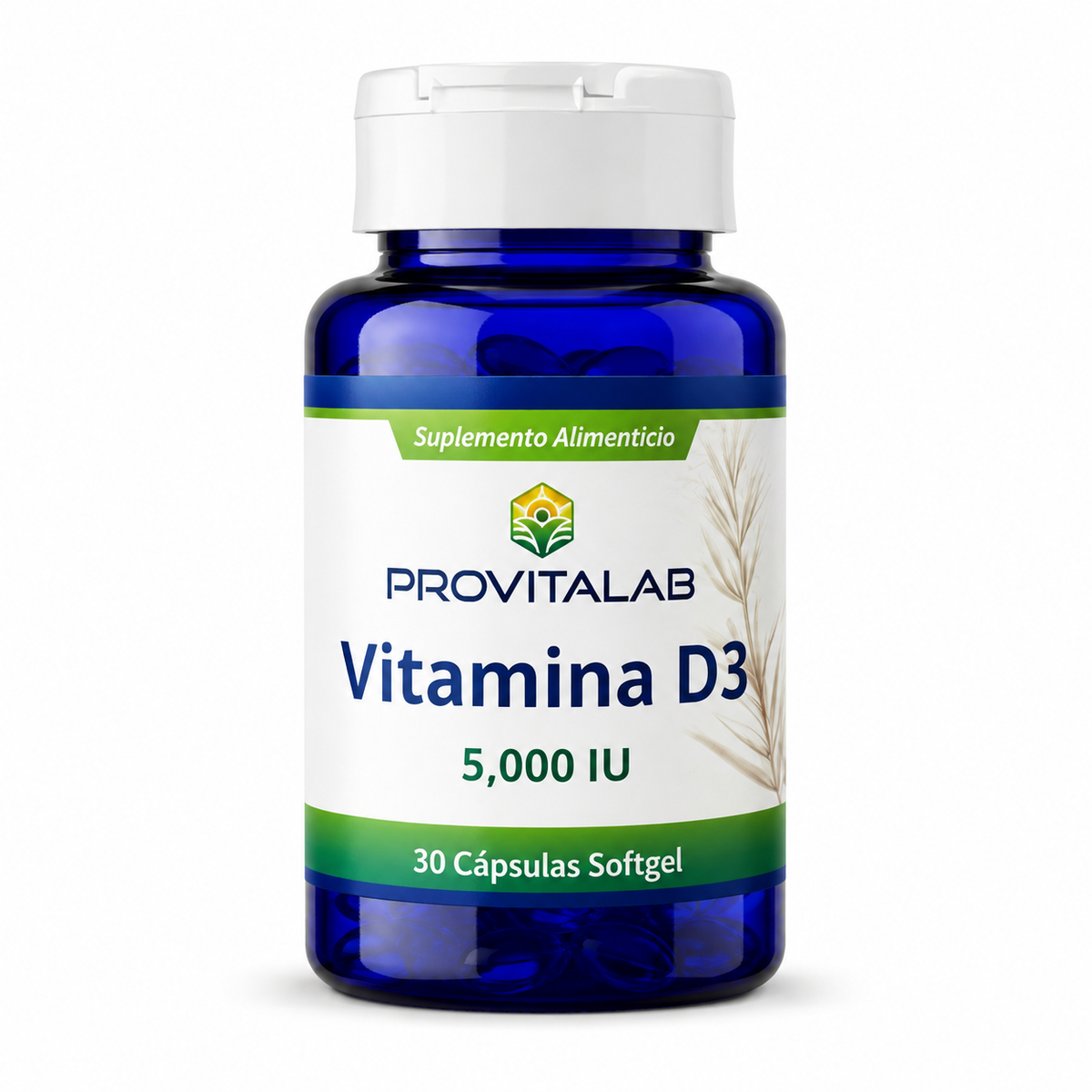 ☀️ Vitamina D3 5000 UI 30 Softgel – Provitalab