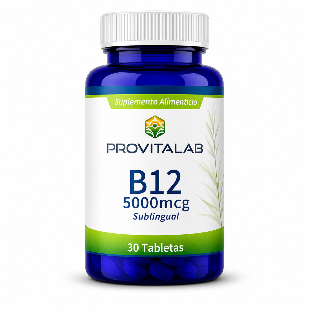 💊 Vitamina B12 5000 mcg – Provitalab (30 tabletas)