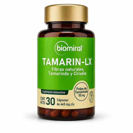 🍃 Tamarin Lax – 30 Cápsulas (Biomiral)