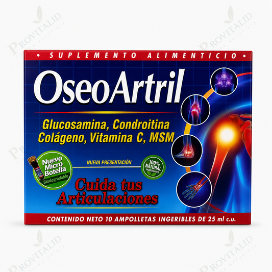 OseoArtril® | Glucosamina, Condroitina, Colágeno y MSM para el Cuidado Integral de tus Articulaciones
