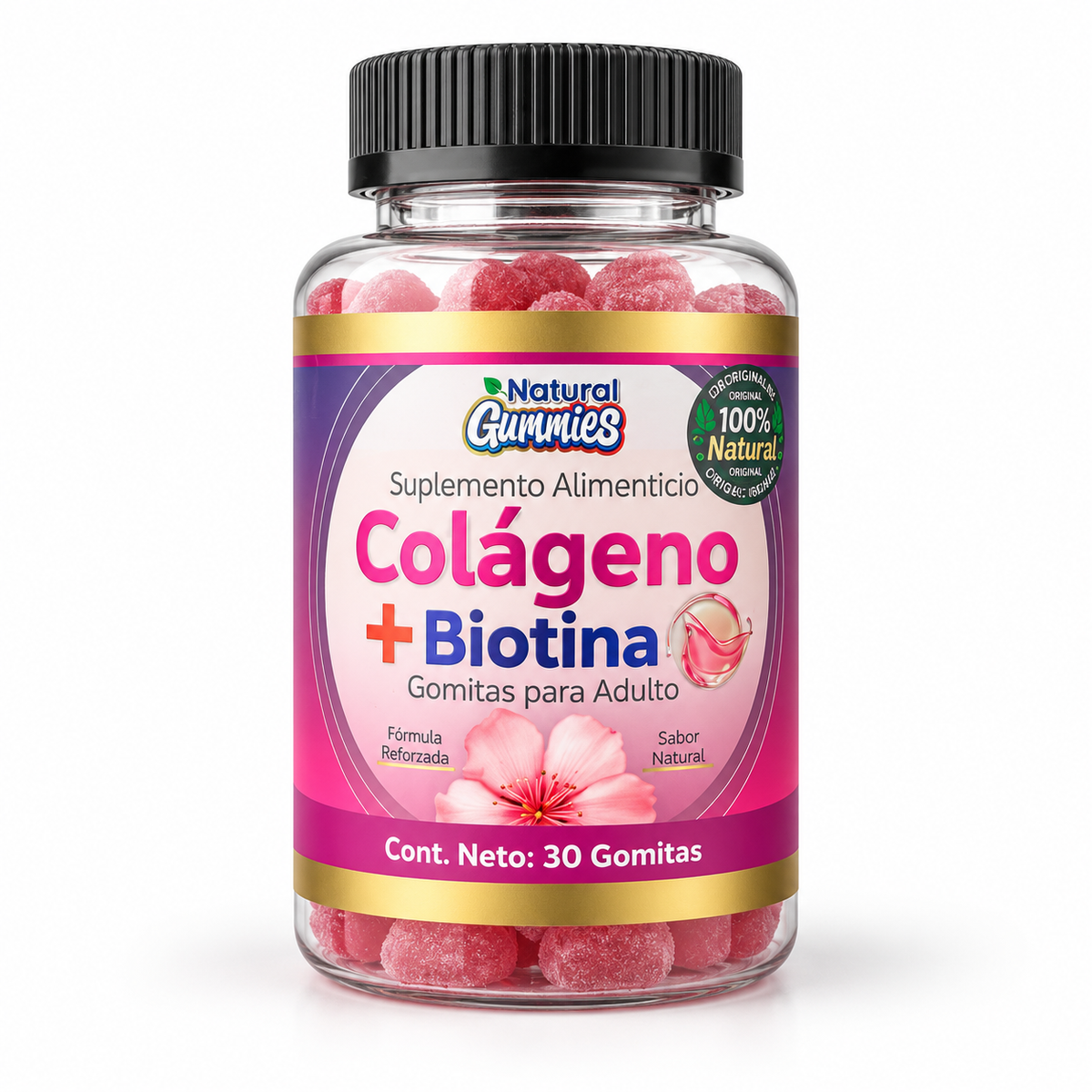 Colageno + Biotina 30 Gomitas