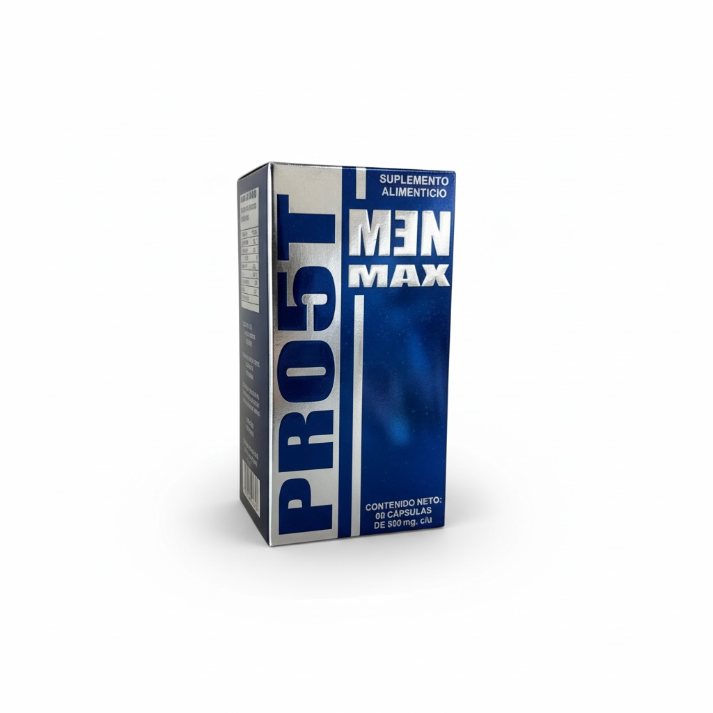Prost Men Max | Fórmula con Avena Silvestre, Pingüica, Buchu, Zinc y Jalea Real | Bienestar Masculino y Salud Prostática