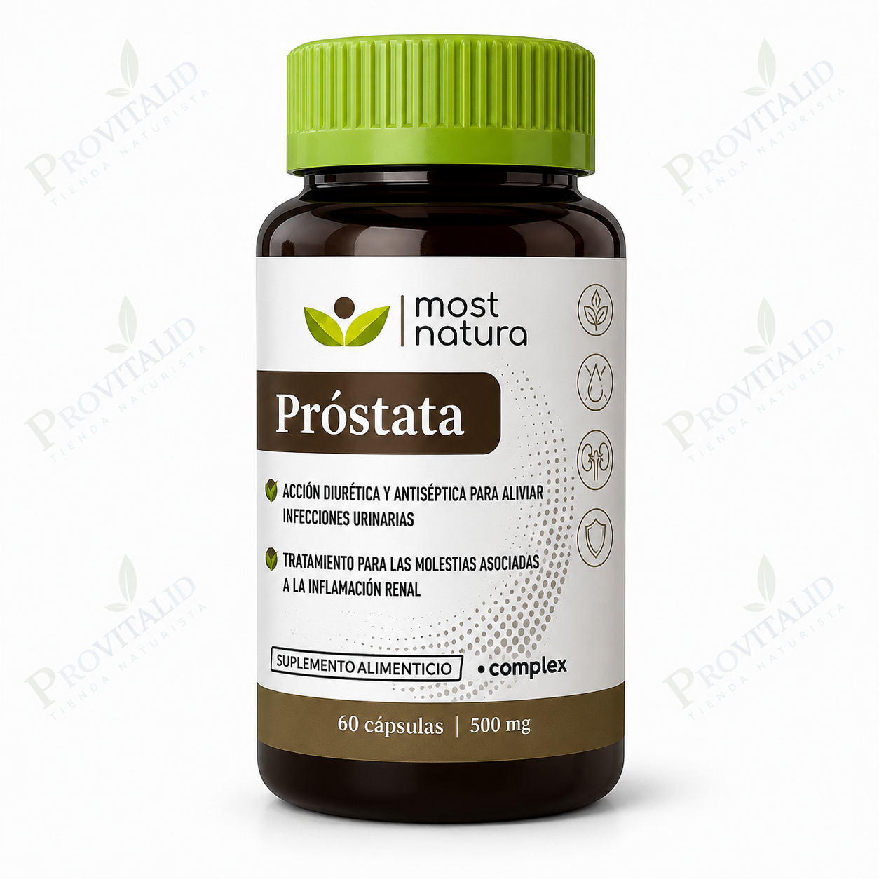 Próstata Complex | Soporte Natural para la Salud Masculina | 60 Cápsulas