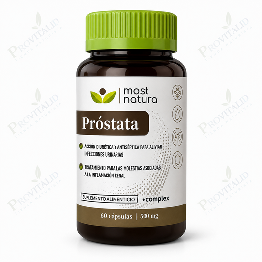 Próstata Complex | Soporte Natural para la Salud Masculina | 60 Cápsulas