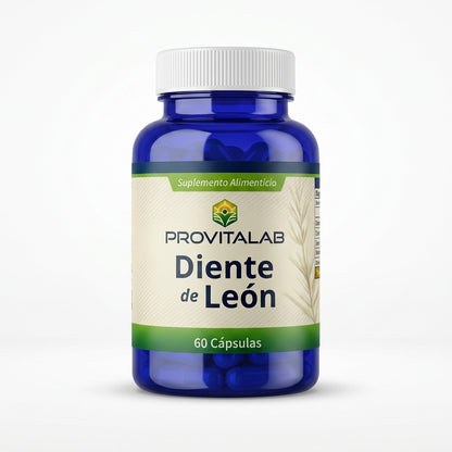 Diente de León Provitalab 60 Cápsulas | Apoyo Digestivo, Hepático y Bienestar Natural