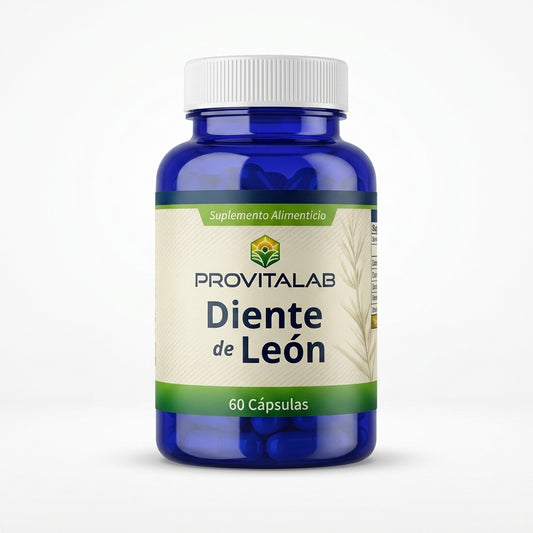 Diente de León Provitalab 60 Cápsulas | Apoyo Digestivo, Hepático y Bienestar Natural