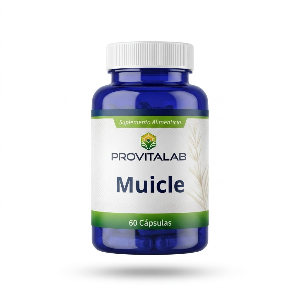 Muicle Provitalab 60 Cápsulas | Apoyo Circulatorio, Antioxidante y Bienestar General