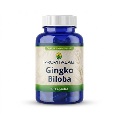 Ginkgo Biloba Provitalab 60 Cápsulas | Memoria, Concentración y Circulación