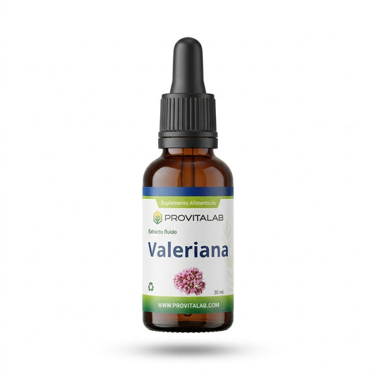 🌙 Extracto Fluido de Valeriana – Provitalab (30 ml)