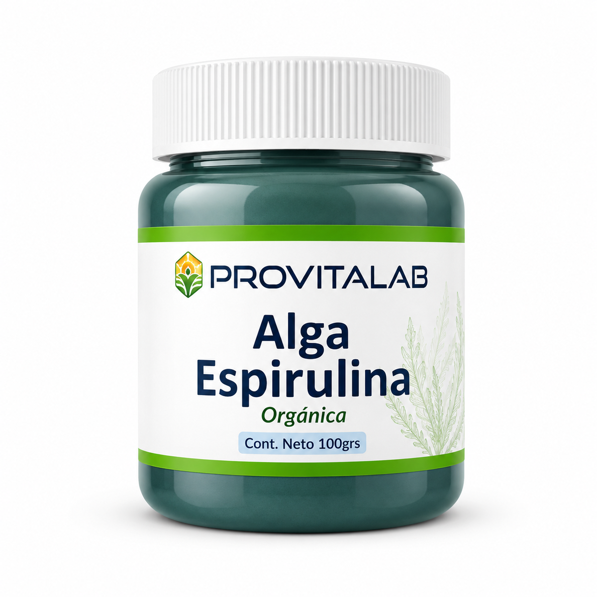 🌿 Alga Espirulina – Provitalab (100 g)