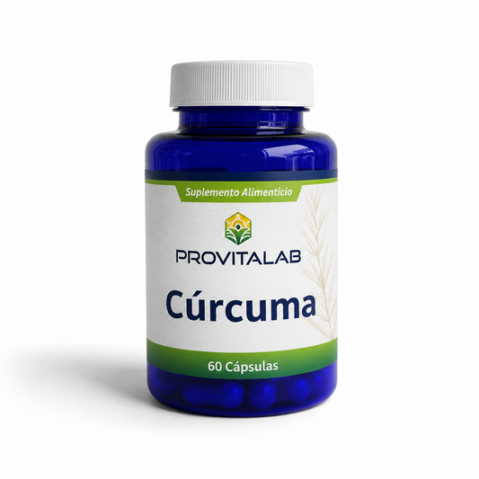 💛 Cúrcuma 60 Cápsulas – Provitalab