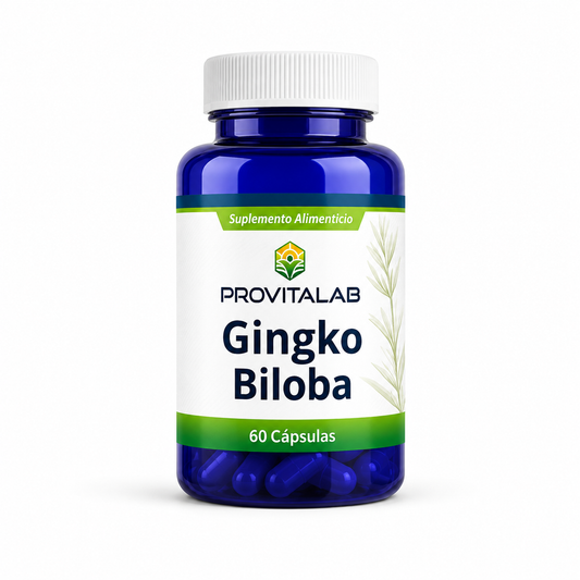 Ginkgo Biloba Provitalab 60 Cápsulas | Memoria, Concentración y Circulación