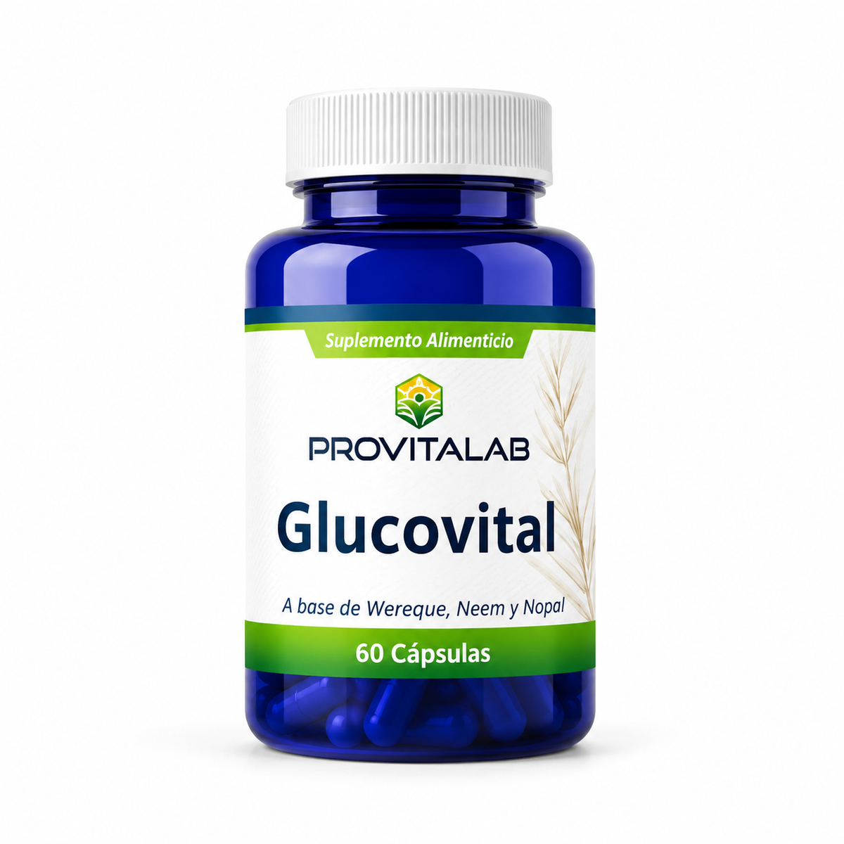 💚 GlucoVital – Provitalab (60 cápsulas)