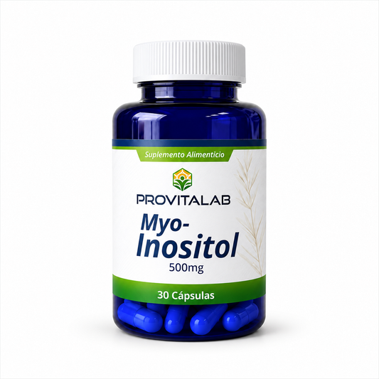 🌸 Myo-Inositol 500 mg – Provitalab (30 cápsulas)