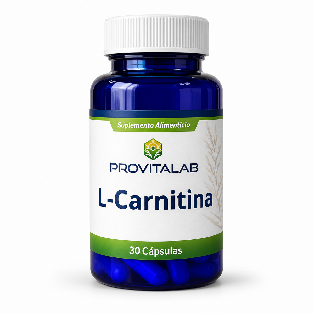 🔥 L-Carnitina – Provitalab (30 cápsulas)