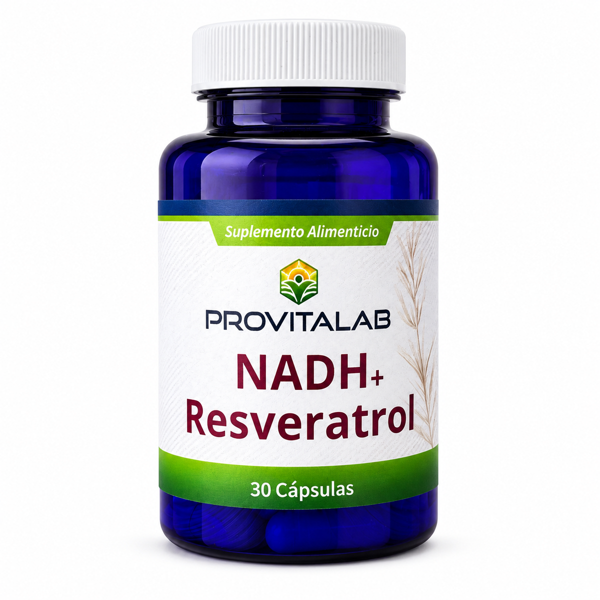 ⚡ NADH + Resveratrol – Provitalab (30 cápsulas)