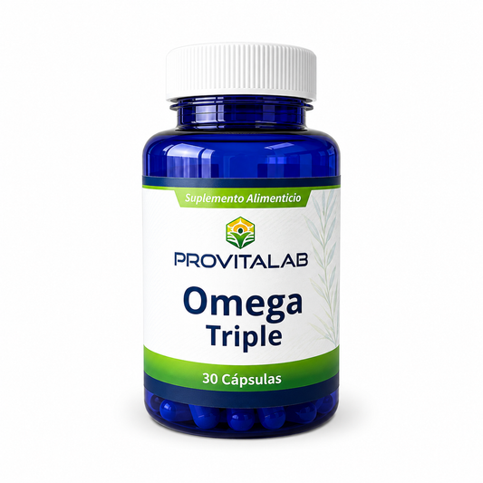 💙 Omega Triple – Provitalab (60 cápsulas)