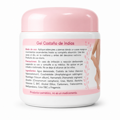 Gel Castaño de Indias | 450gr Cuarzo
